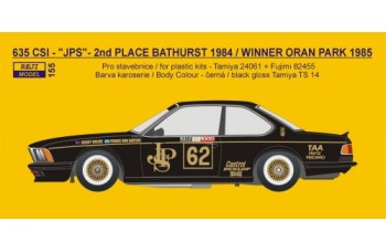 Decal – BMW 635 CSi „JPS“ - 2nd Bathurst 1984 / Winner Oran Park 1985